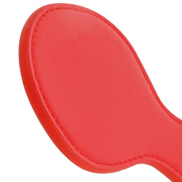 DARKNESS - RED ROUNDED FETISH PADDLE 3